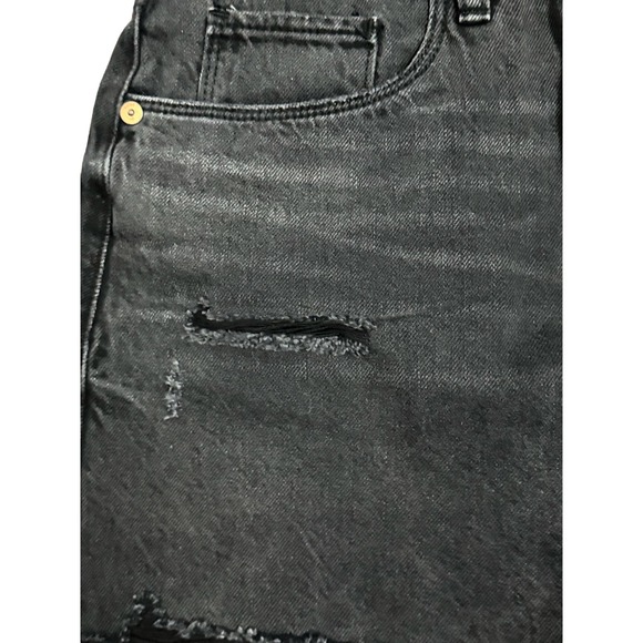 NWT Blanknyc The Reeve High Rise Ribcage Short Black Women's Size 26 - Picture 4 of 8